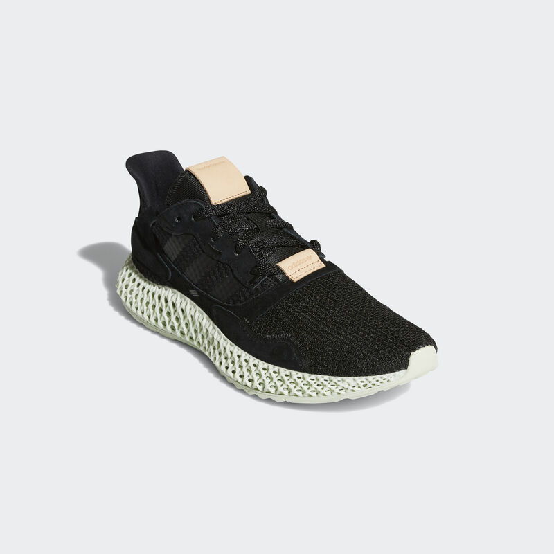 Hender Scheme x adidas ZX 4000 4D Black | F36147 | Grailify